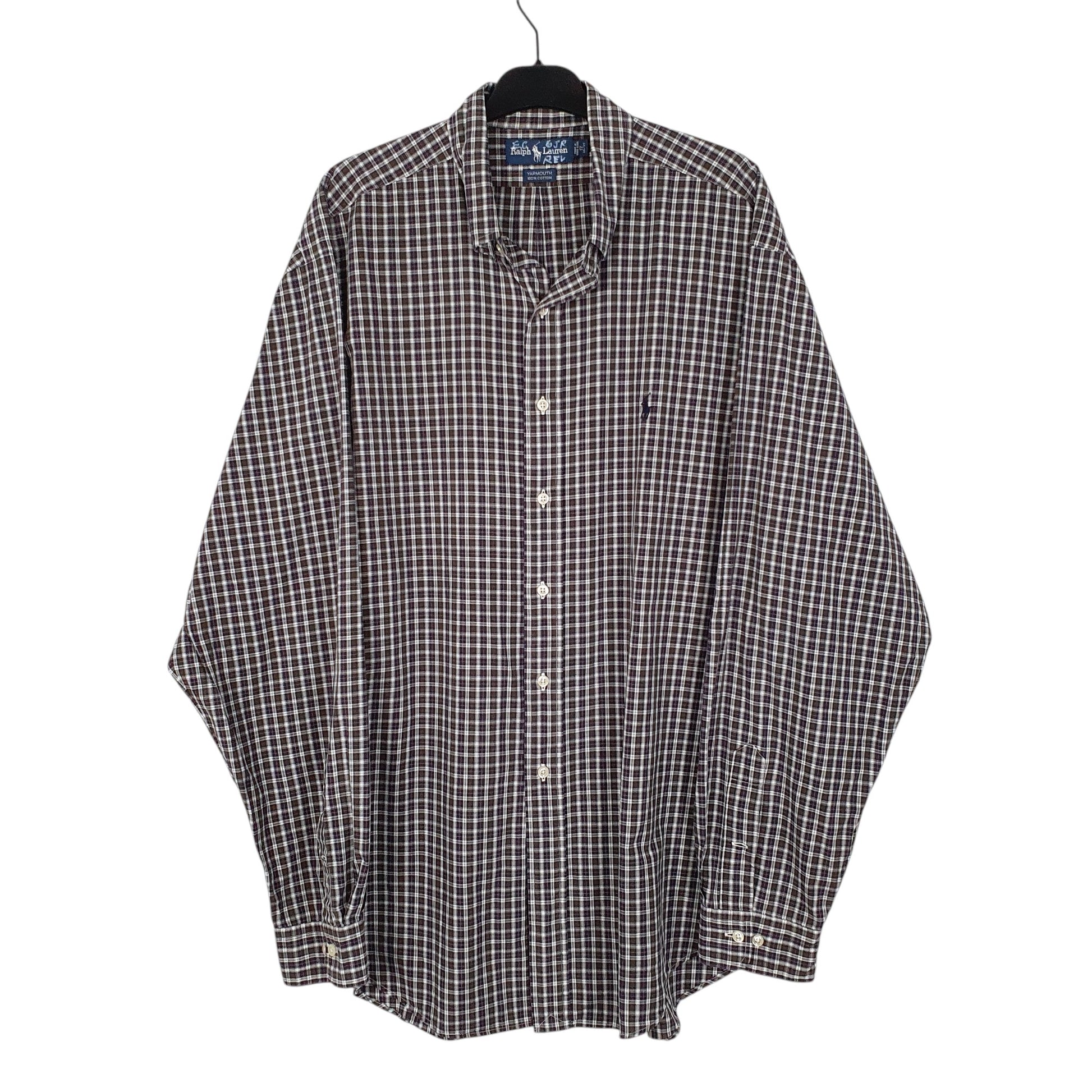 Mens Brown Ralph Lauren  Long Sleeve Shirt