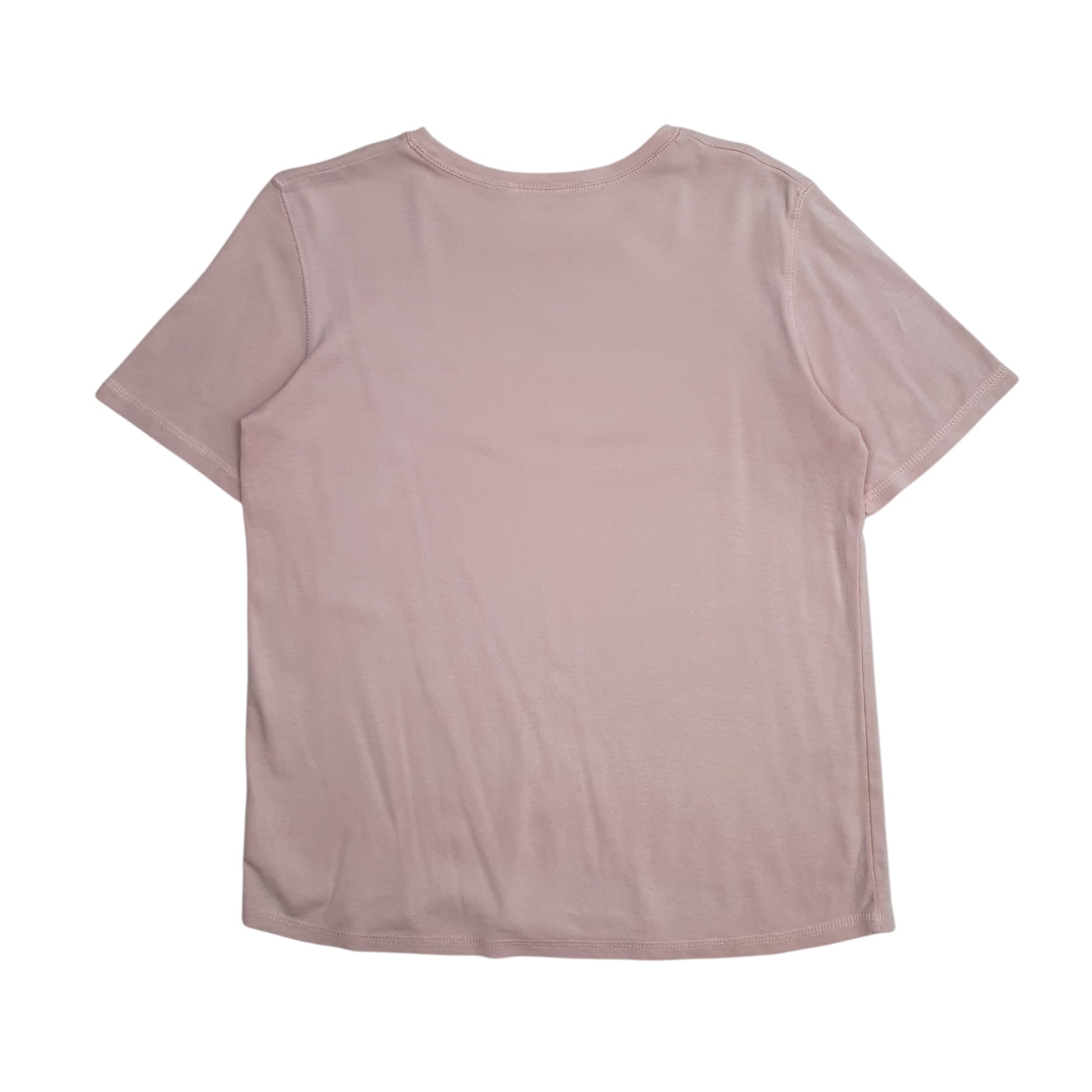 Womens Pink M&S  Turtle Neck T Shirt