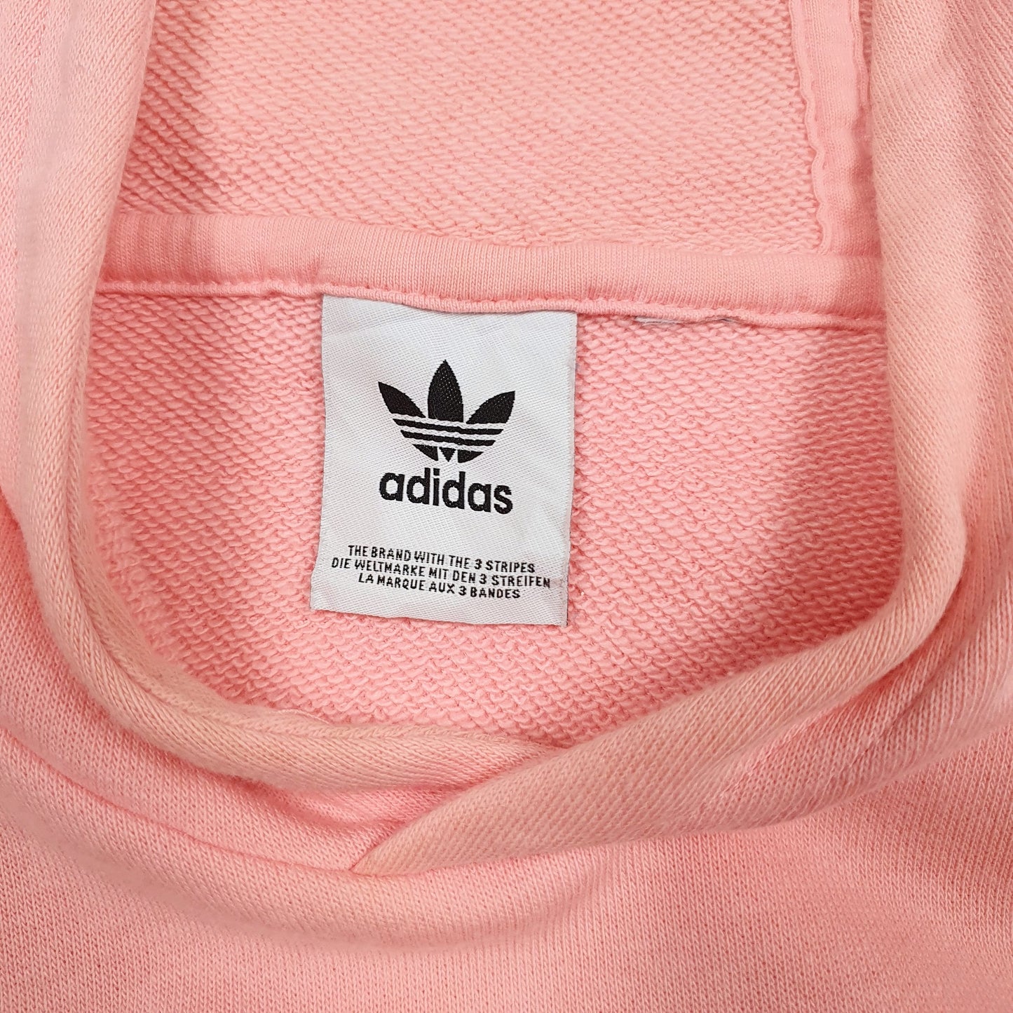 Womens Pink Adidas  Hoodie Jumper
