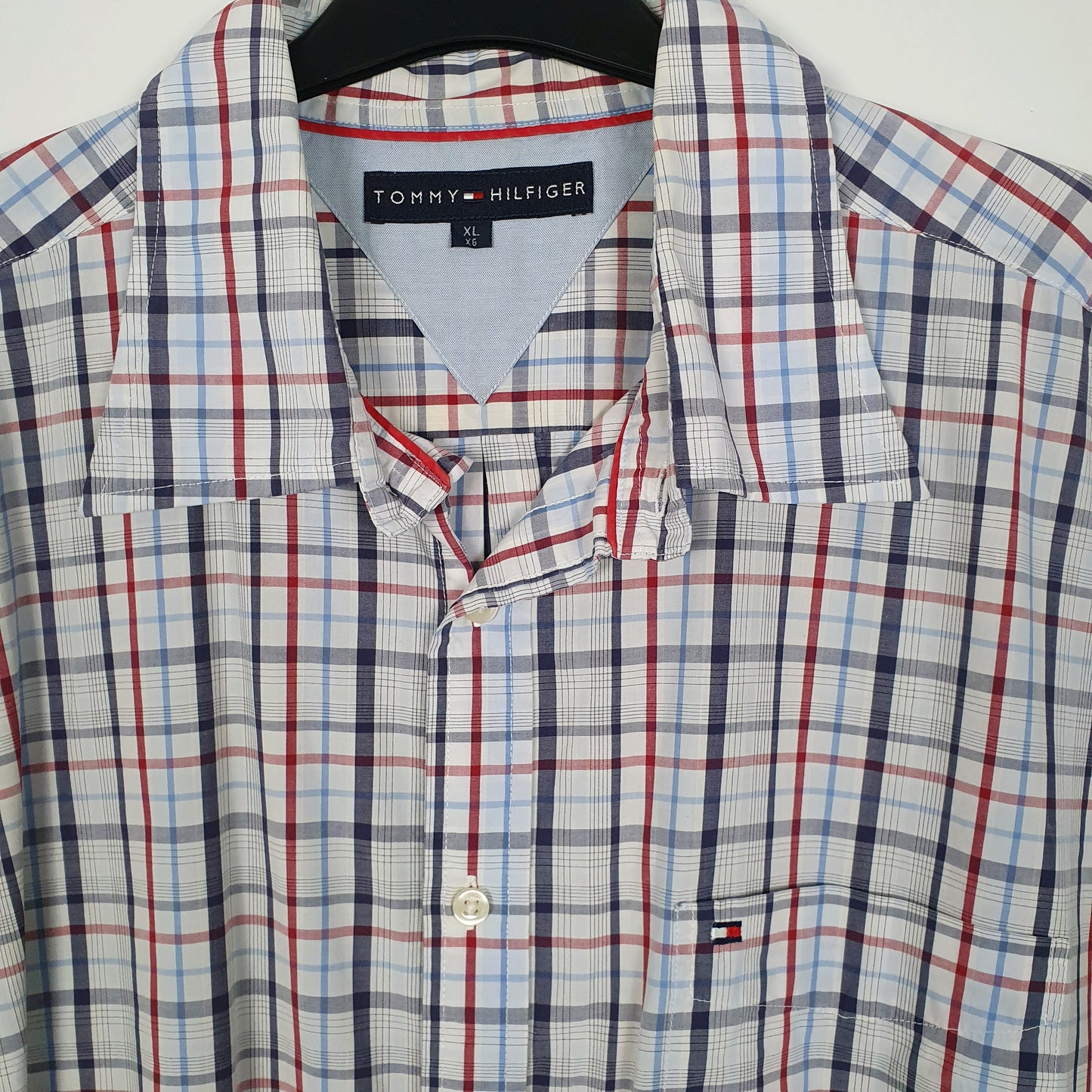 Mens Red Tommy Hilfiger   Shirt