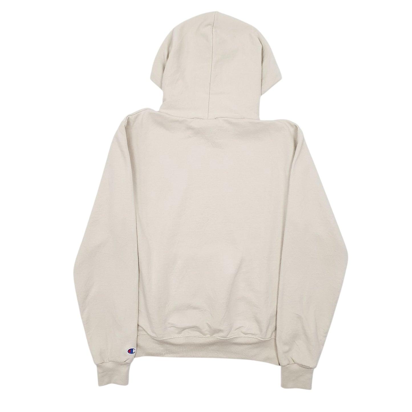 Mens Beige Champion  Hoodie Jumper
