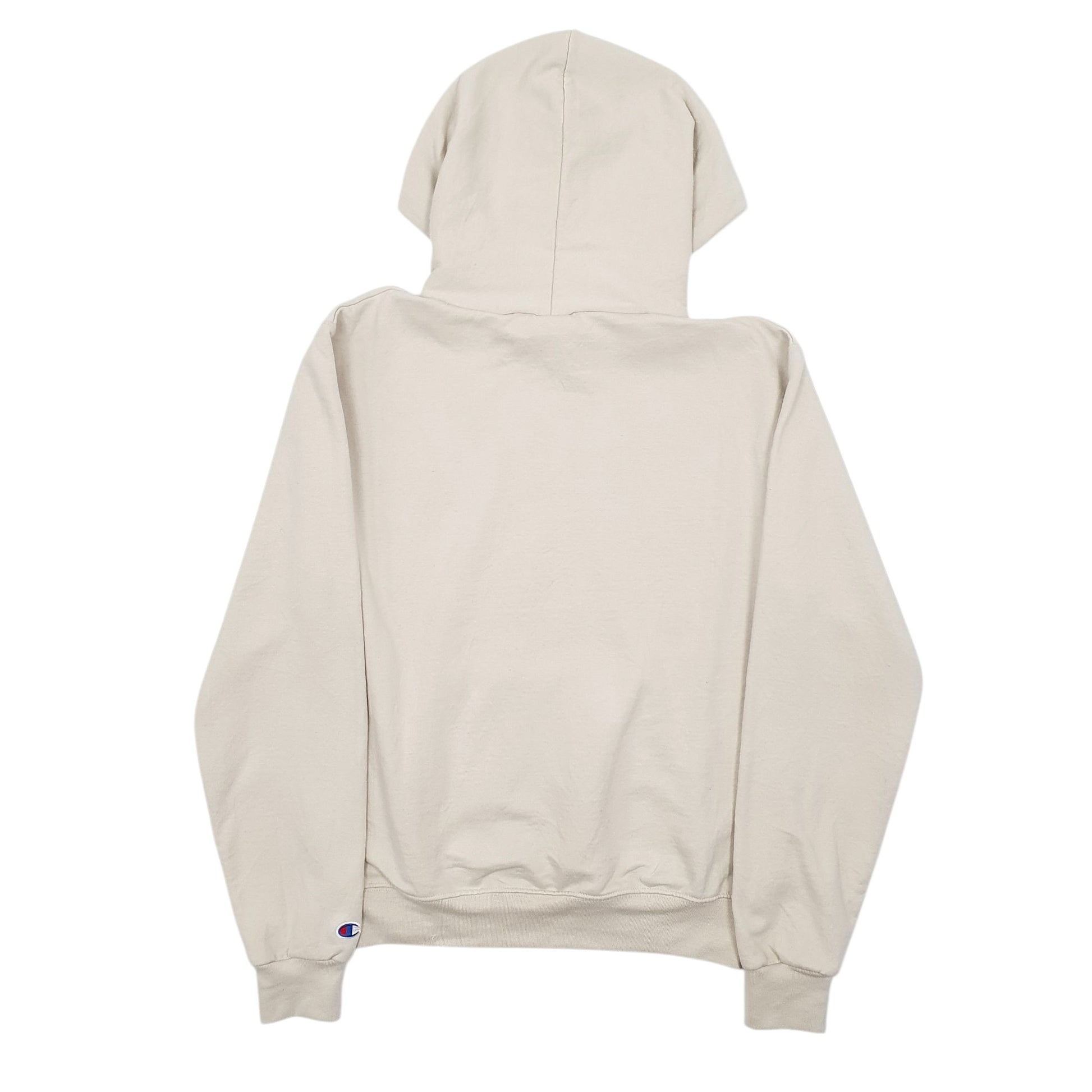 Mens Beige Champion  Hoodie Jumper