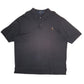 Mens Black Polo Ralph Lauren Stretch Short Sleeve Polo Shirt