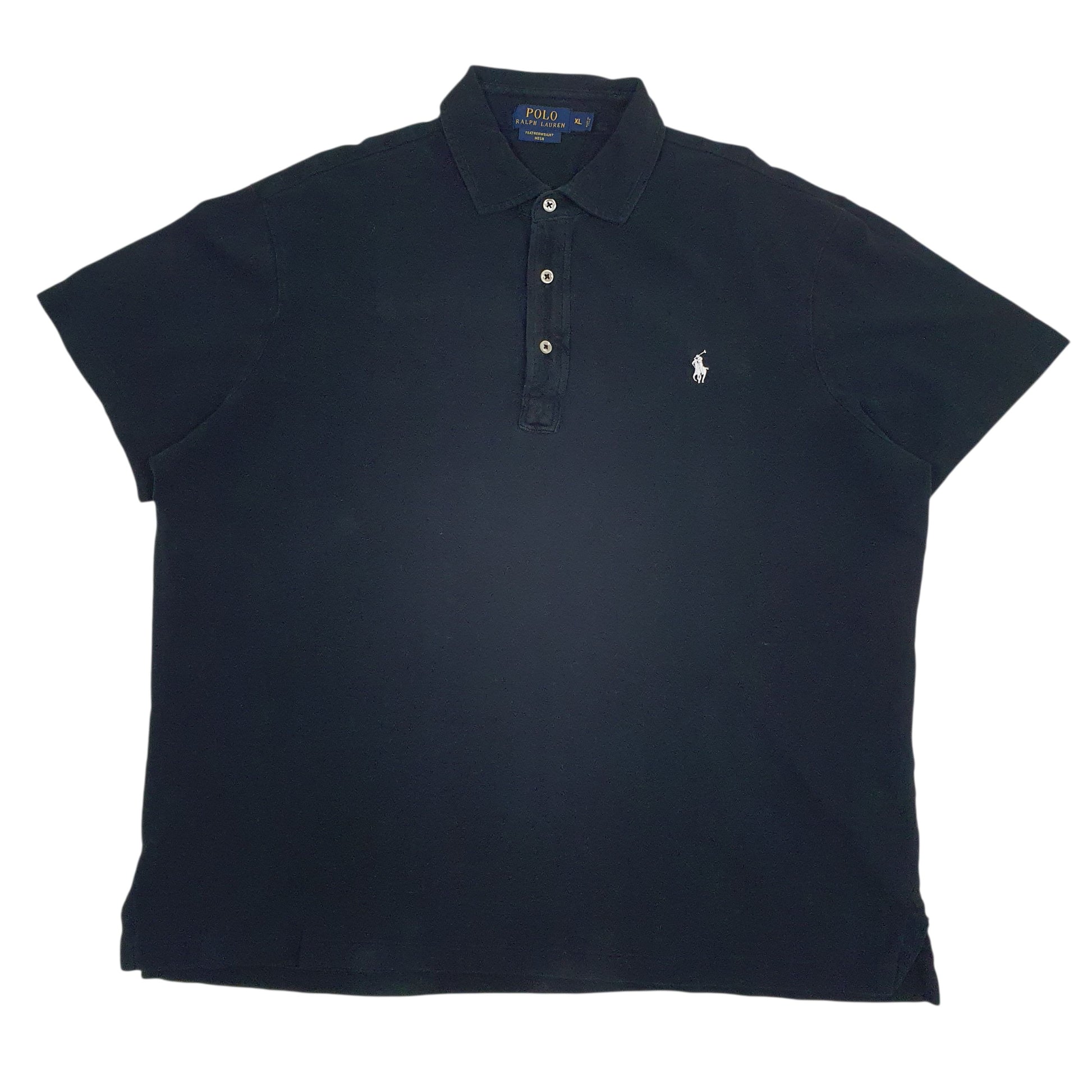 Mens Black Polo Ralph Lauren  Short Sleeve Polo Shirt