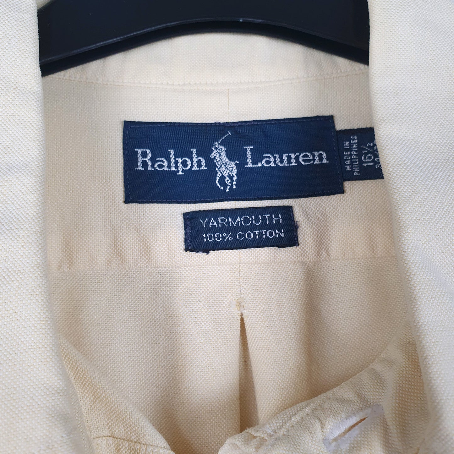 Mens Yellow Ralph Lauren   Shirt