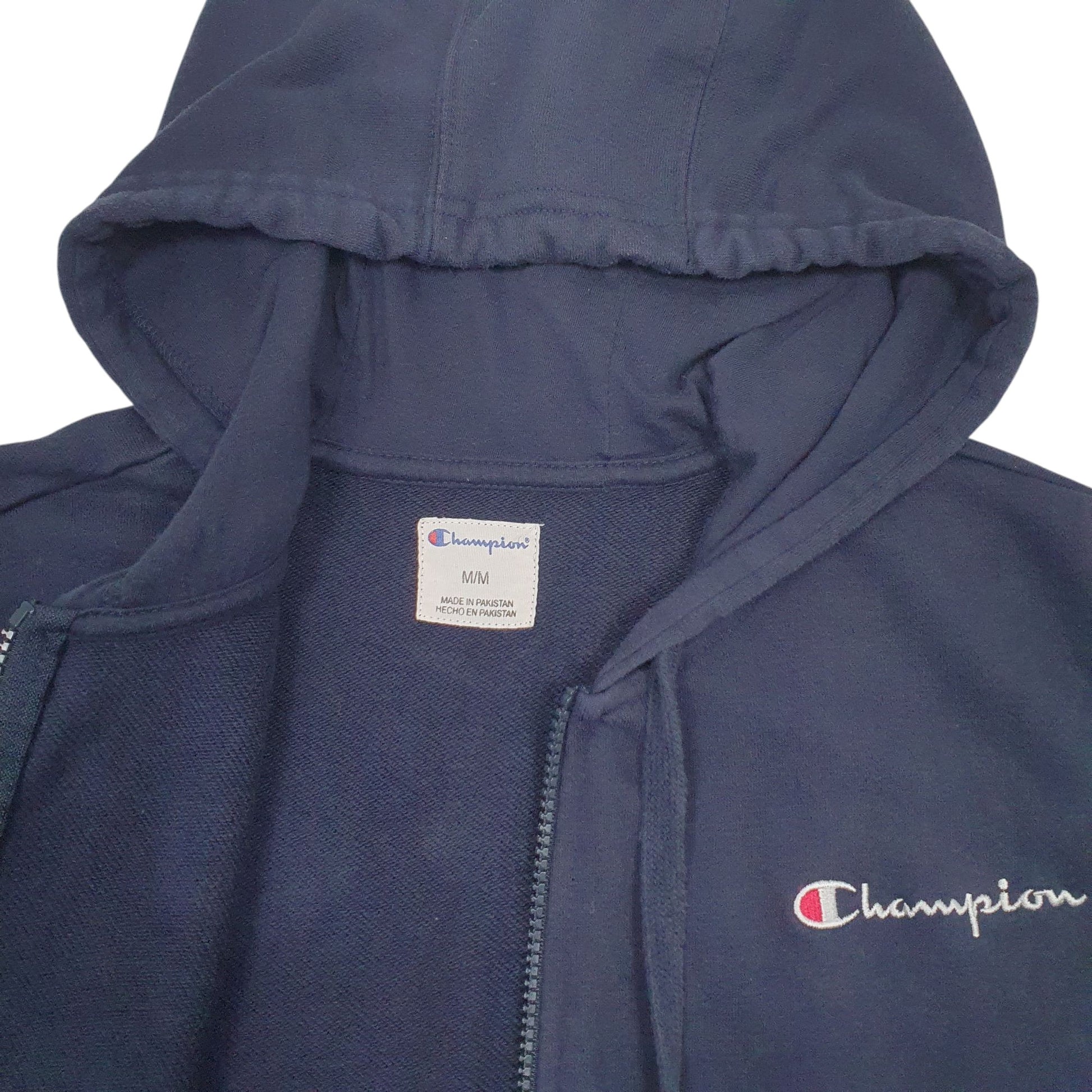 Mens Navy Champion  Full Zip Jumper