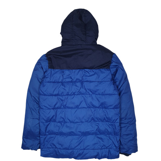 Mens Blue Champion  Crewneck Coat