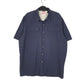 Mens Navy Wrangler  Short Sleeve Shirt