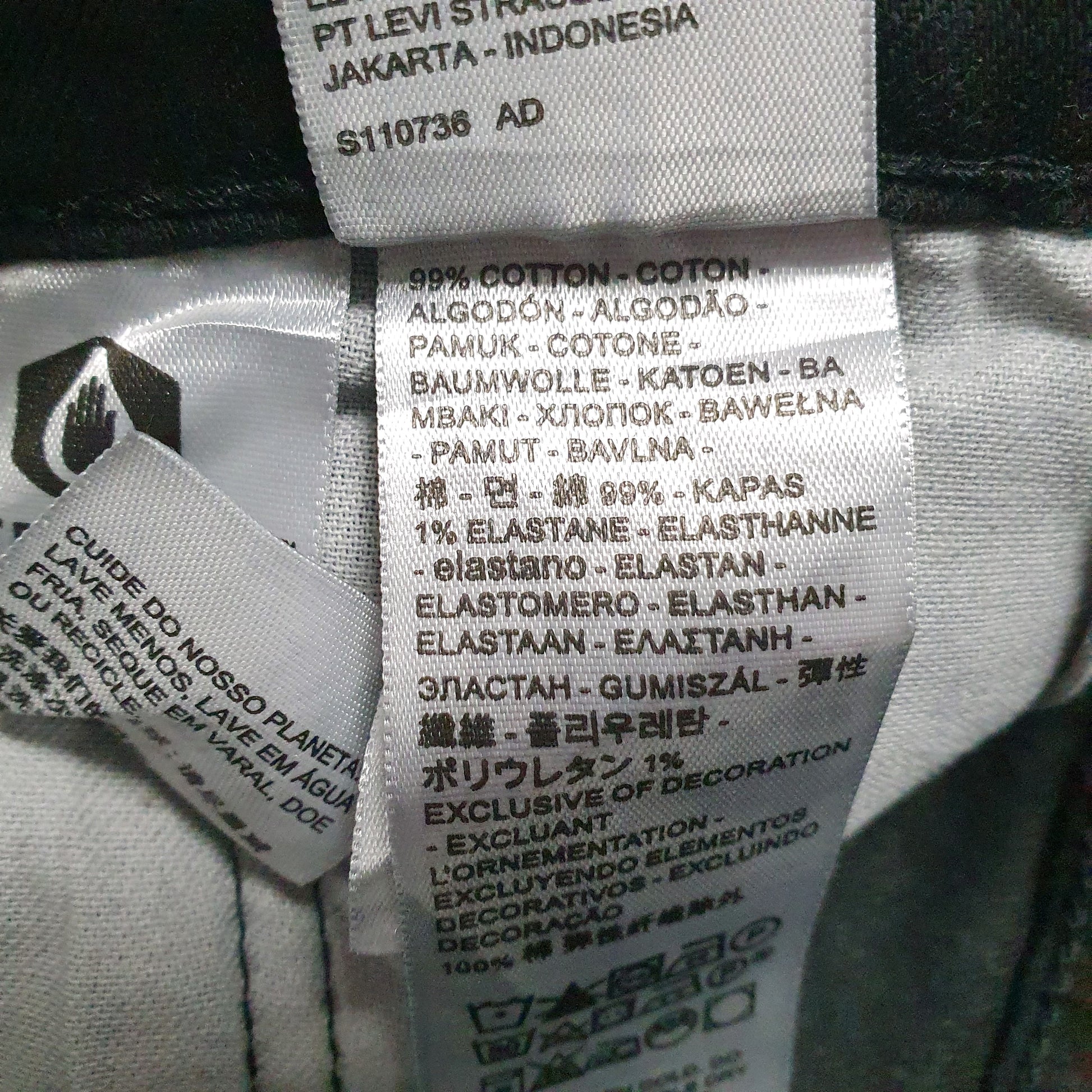 Mens Black Levis   Jeans