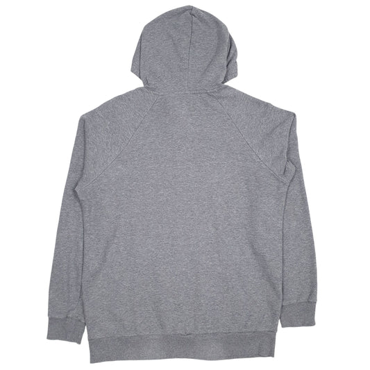 Mens Grey Under Armour Spellout Hoodie Jumper