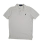 Mens White Polo Ralph Lauren  Short Sleeve Polo Shirt