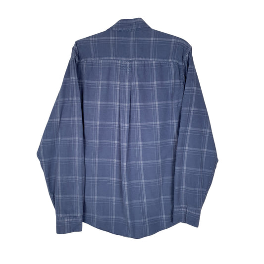 Mens Blue Eddie Bauer Corduroy  Shirt