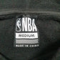 Mens Black NBA Spellout Hoodie Jumper