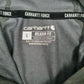 Mens Grey Carhartt Lightweight Hoodie Jumper