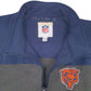 Mens Grey NFL Chicago Bears Quarter Zip Jumper