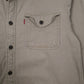 Mens Beige Levis Sherpa Lined  Coat