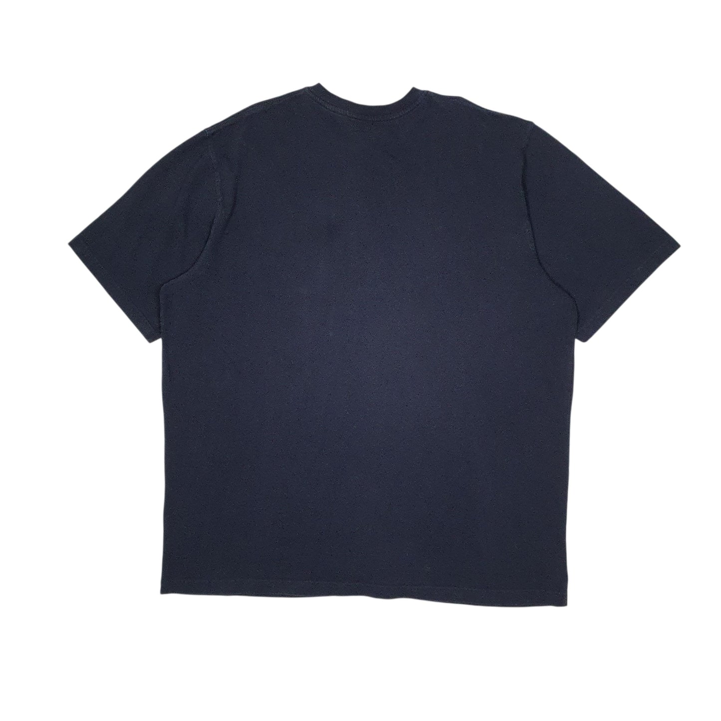 Mens Navy Carhartt Henley  T Shirt