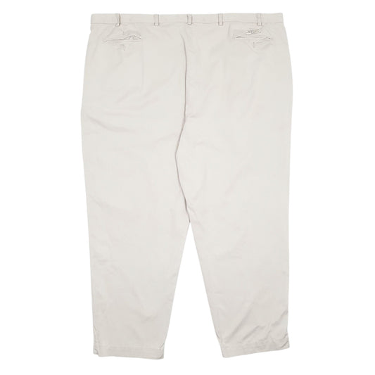 Mens Grey Polo Ralph Lauren Big Andrew Pant Pleated  Trousers