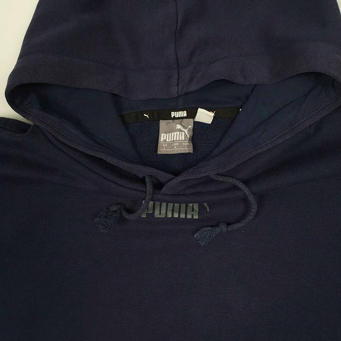 Mens Navy Puma  Hoodie Jumper