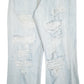 Mens Blue Levis Distressed  Jeans