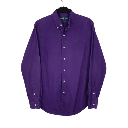 Mens Purple Ralph Lauren  Long Sleeve Shirt