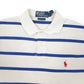 Mens White Polo Ralph Lauren Custom Fit  Polo Shirt
