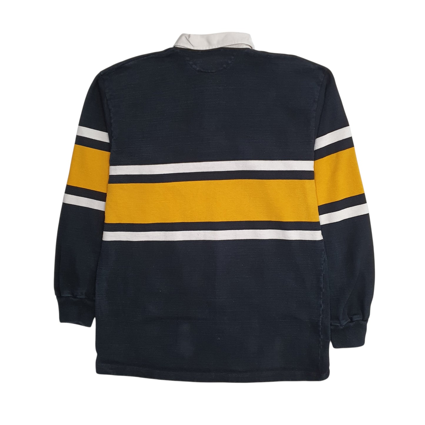 Mens Black Barbarian Rugby  Polo Shirt