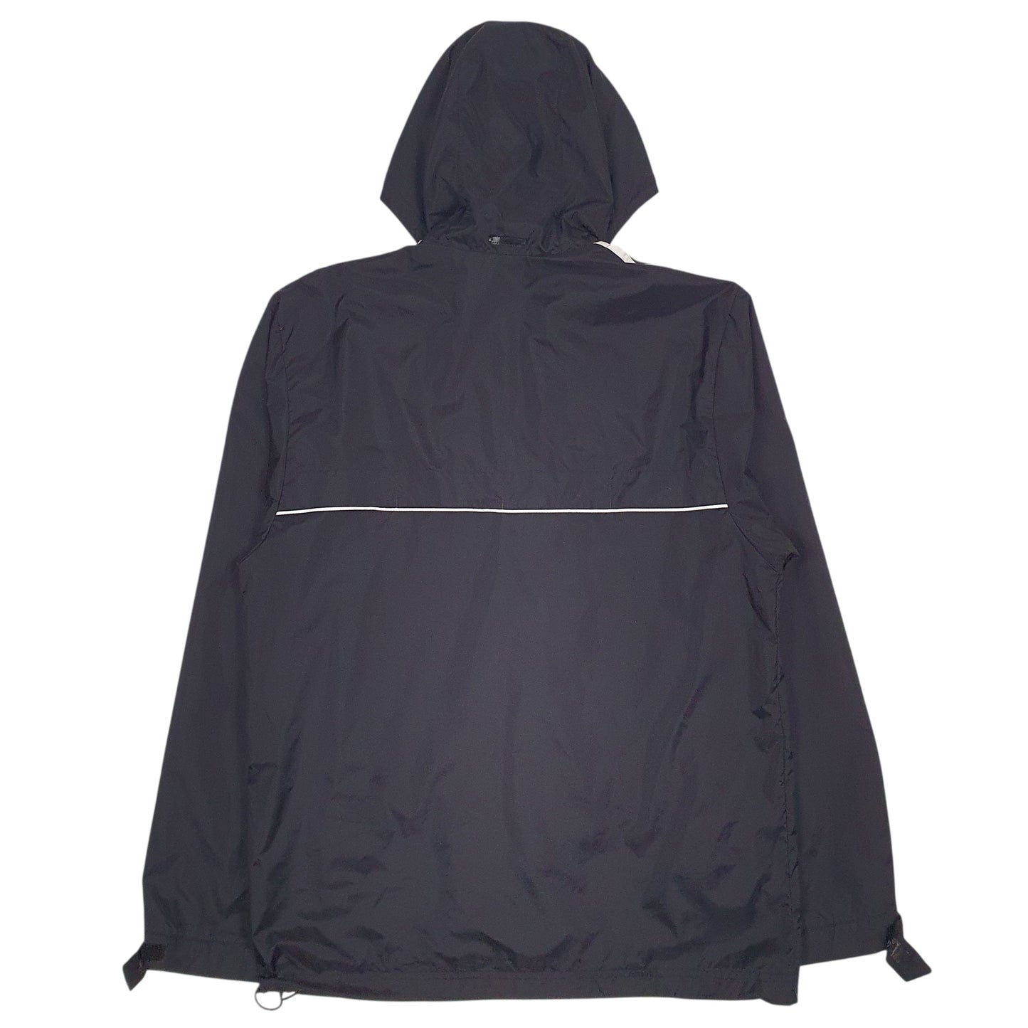 Mens Black Adidas  Crewneck Coat