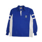 Mens Blue Barbarian Rugby Long Sleeve Polo Shirt