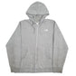 Mens Grey The North Face  Full Zip Jumper