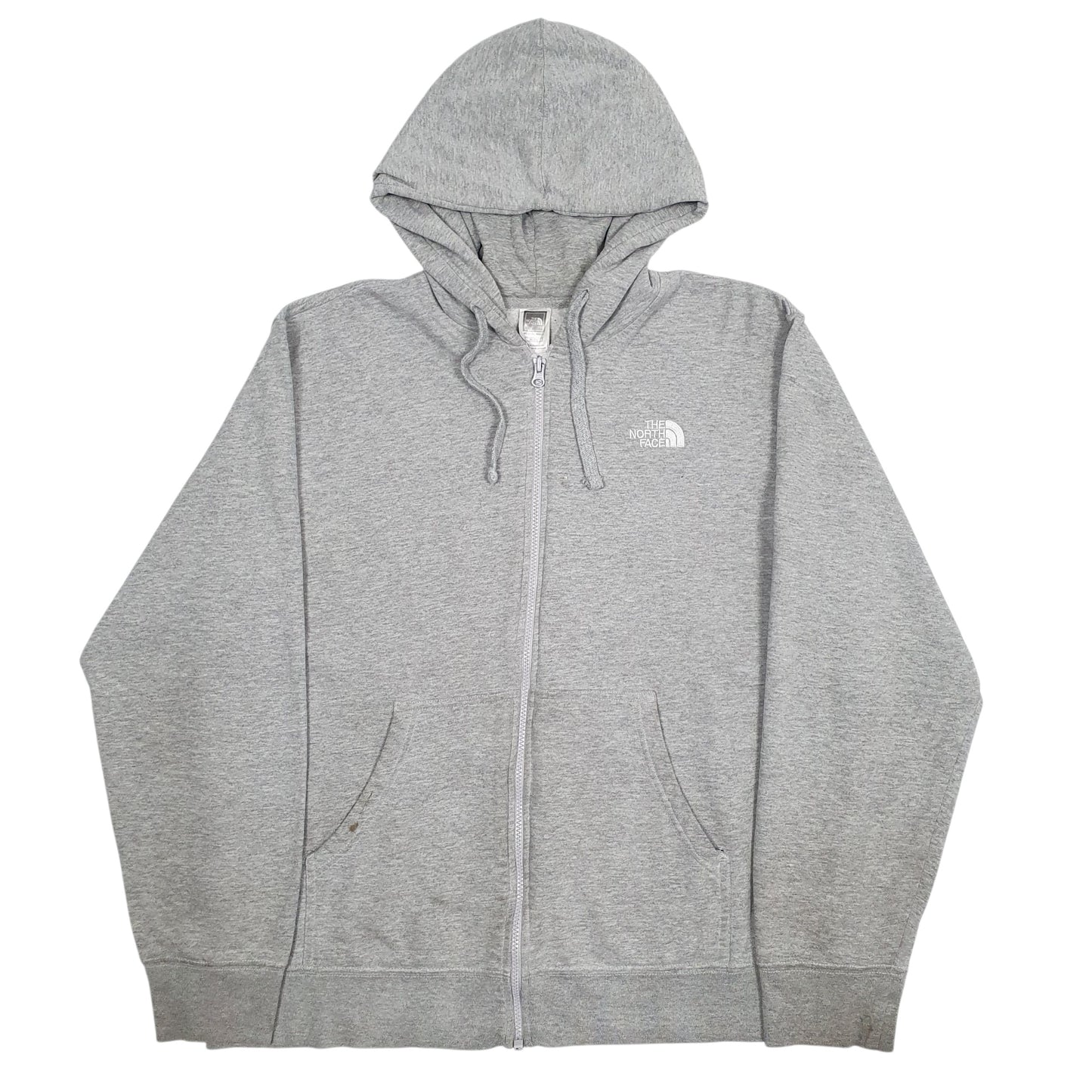Mens Grey The North Face  Full Zip Jumper