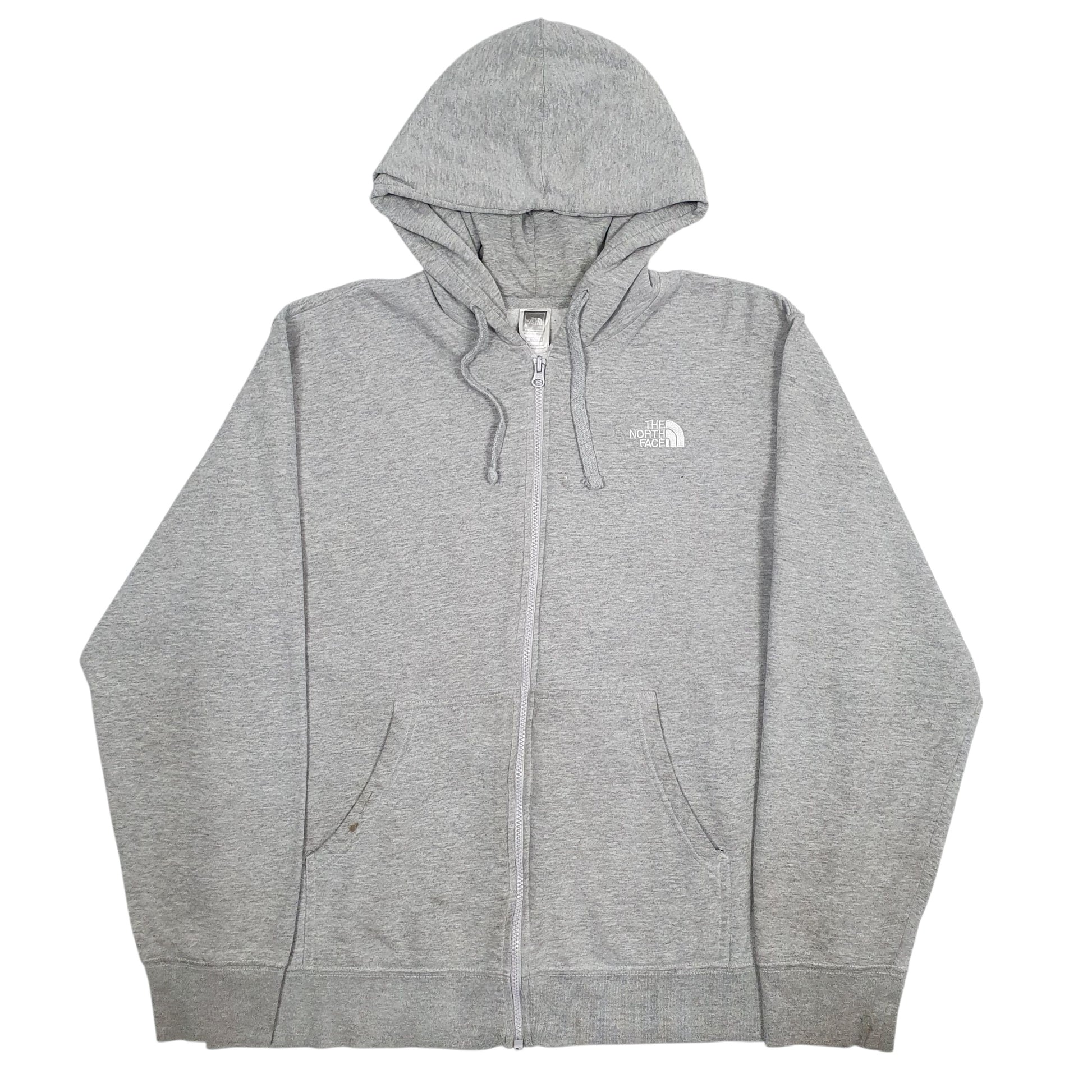 Mens Grey The North Face  Full Zip Jumper