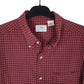 Mens Burgundy L.L.Bean   Shirt