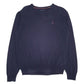 Mens Navy Tommy Hilfiger  Crewneck Jumper