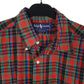 Mens Red Ralph Lauren Plaid  Shirt