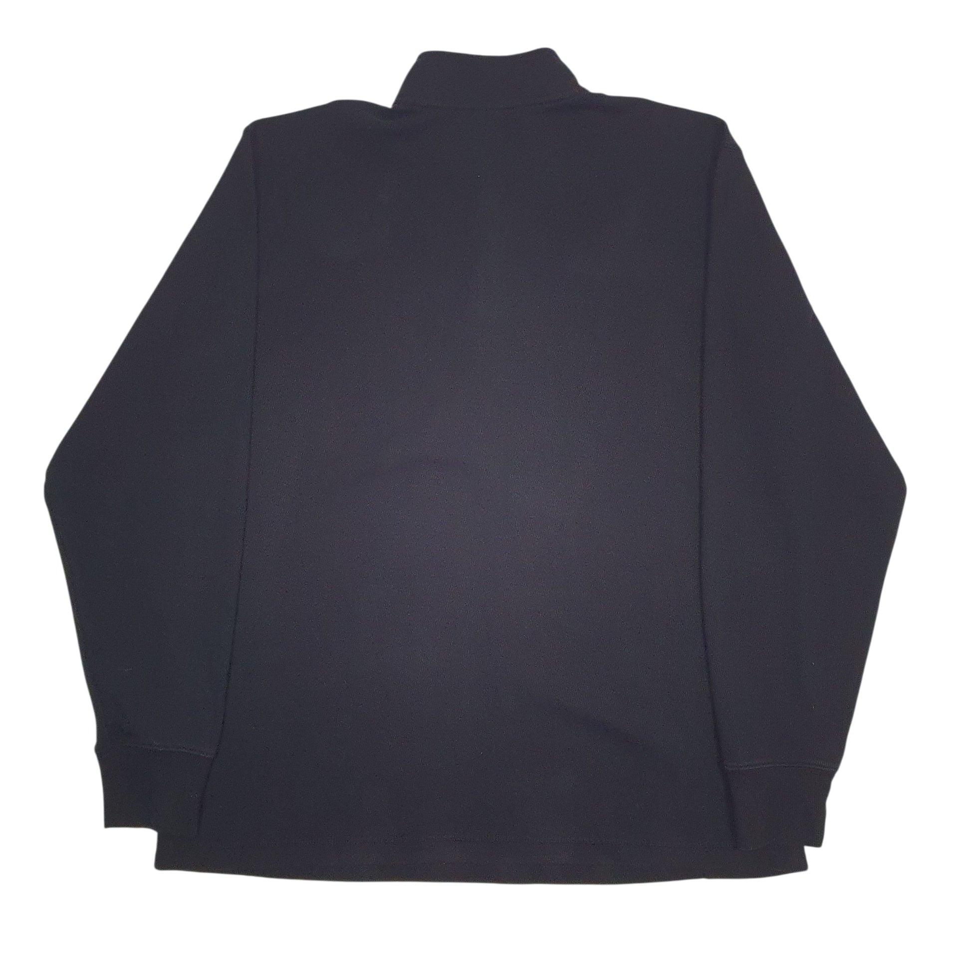 Mens Black Carhartt Lightweight Quarter Zip Jumper