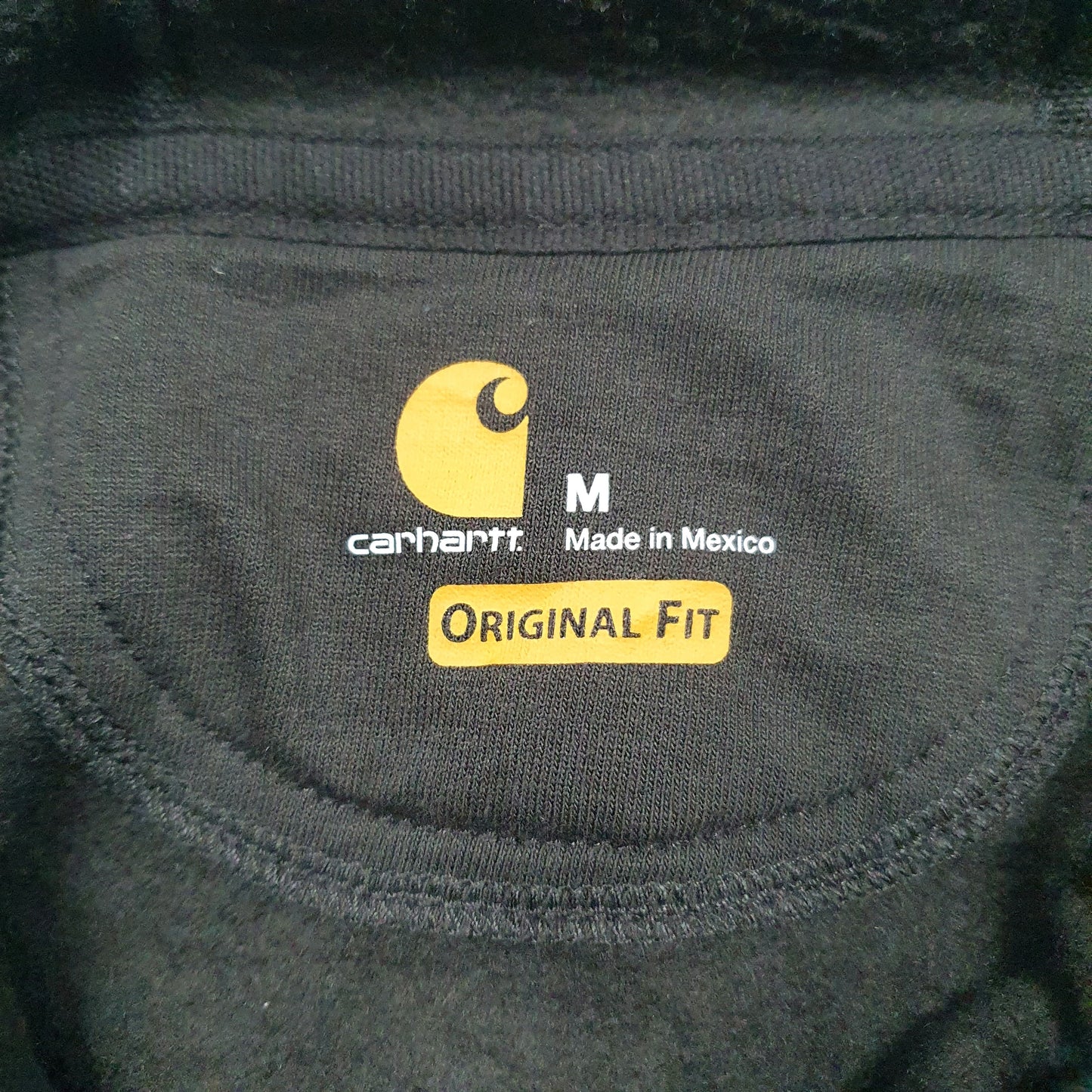 Mens Black Carhartt  Hoodie Jumper