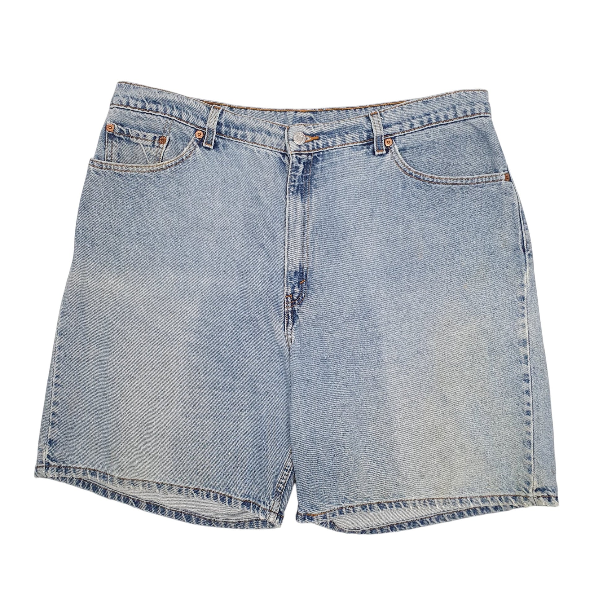 Womens Blue Levis Vintage 90s Denim Shorts