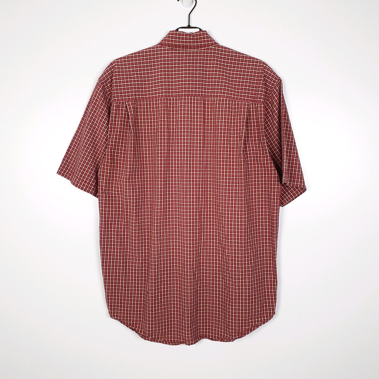 Mens Burgundy Wrangler   Shirt