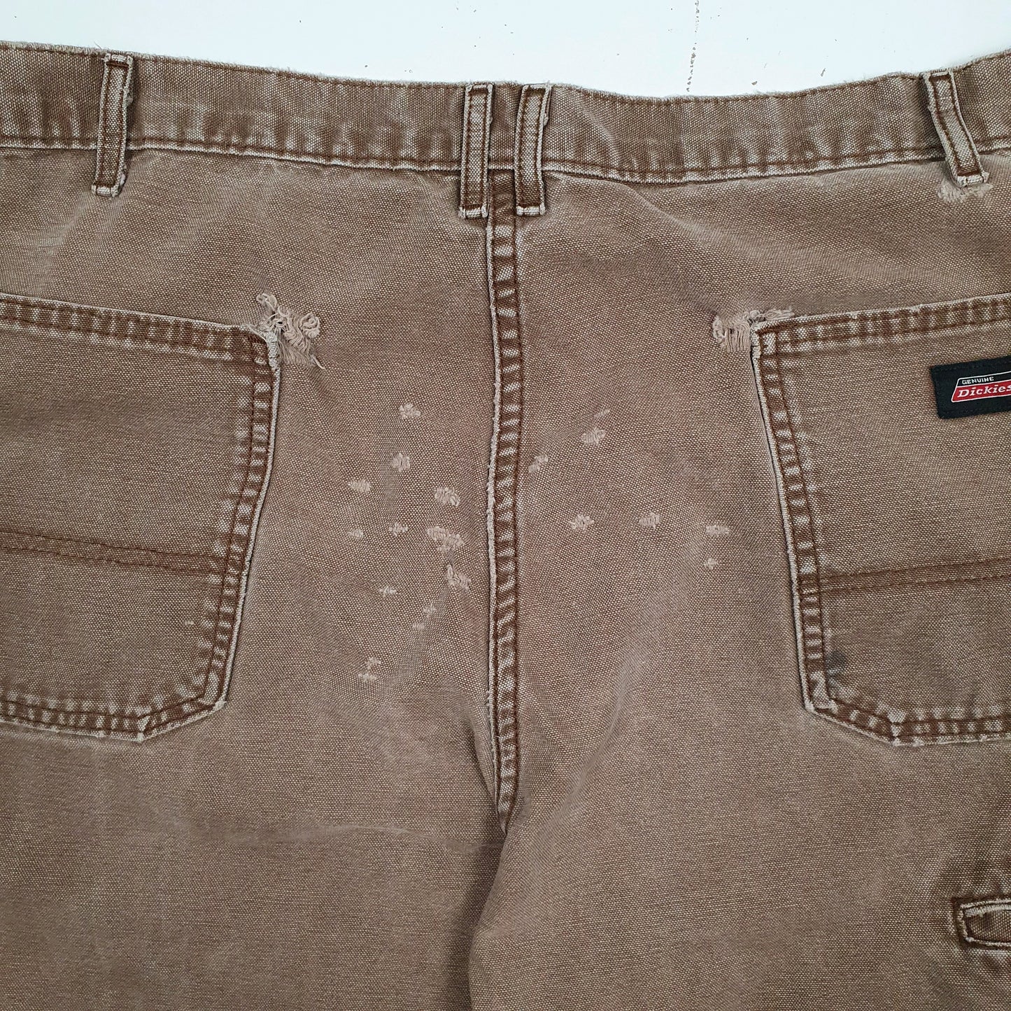 Mens Brown Dickies   Trousers