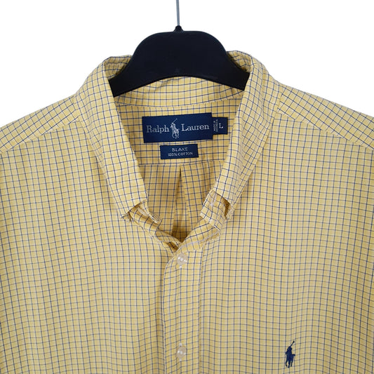 Mens Yellow Ralph Lauren   Shirt
