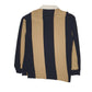 Mens Beige Roundtree & York Rugby Crewneck Polo Shirt