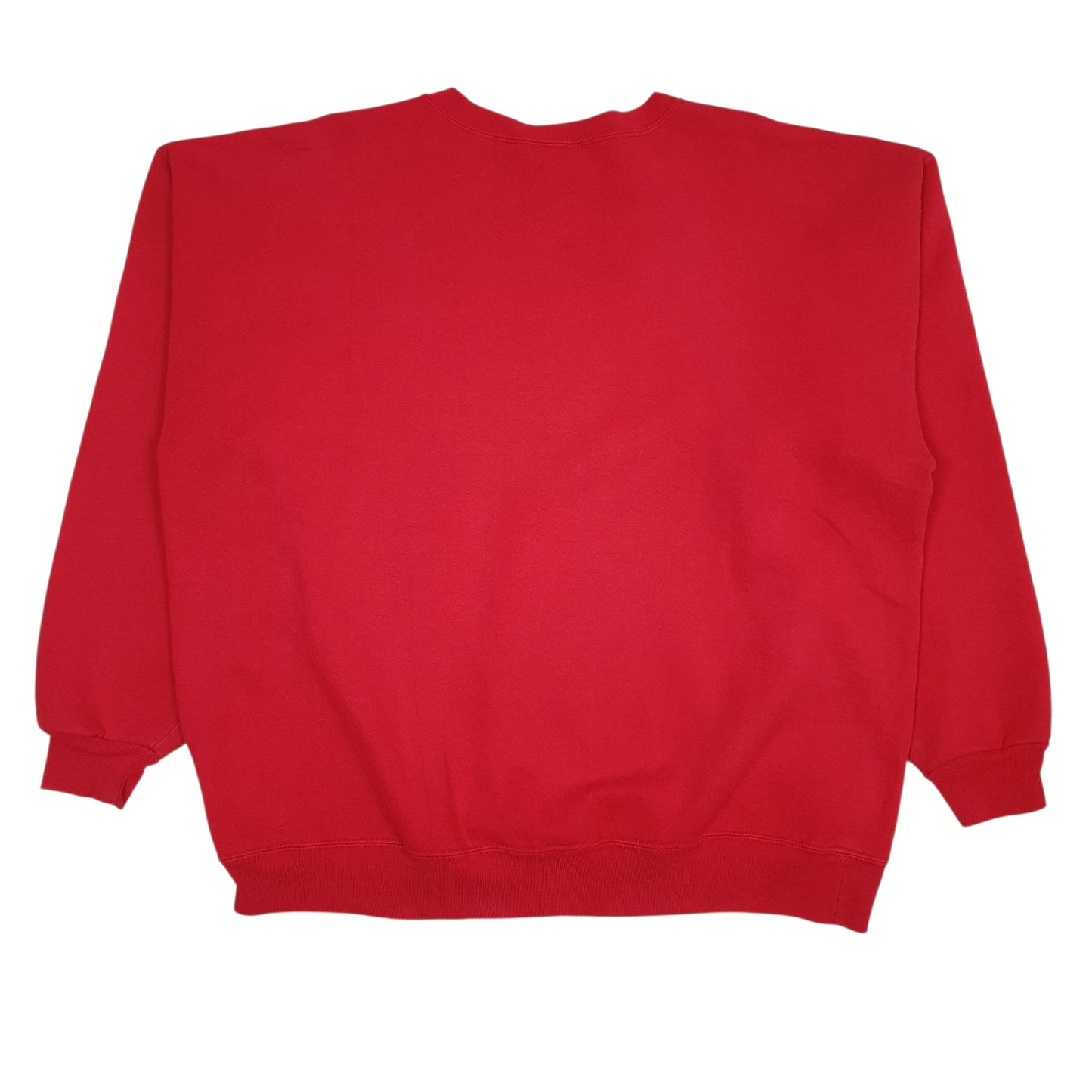 Mens Red Champion  Crewneck Jumper