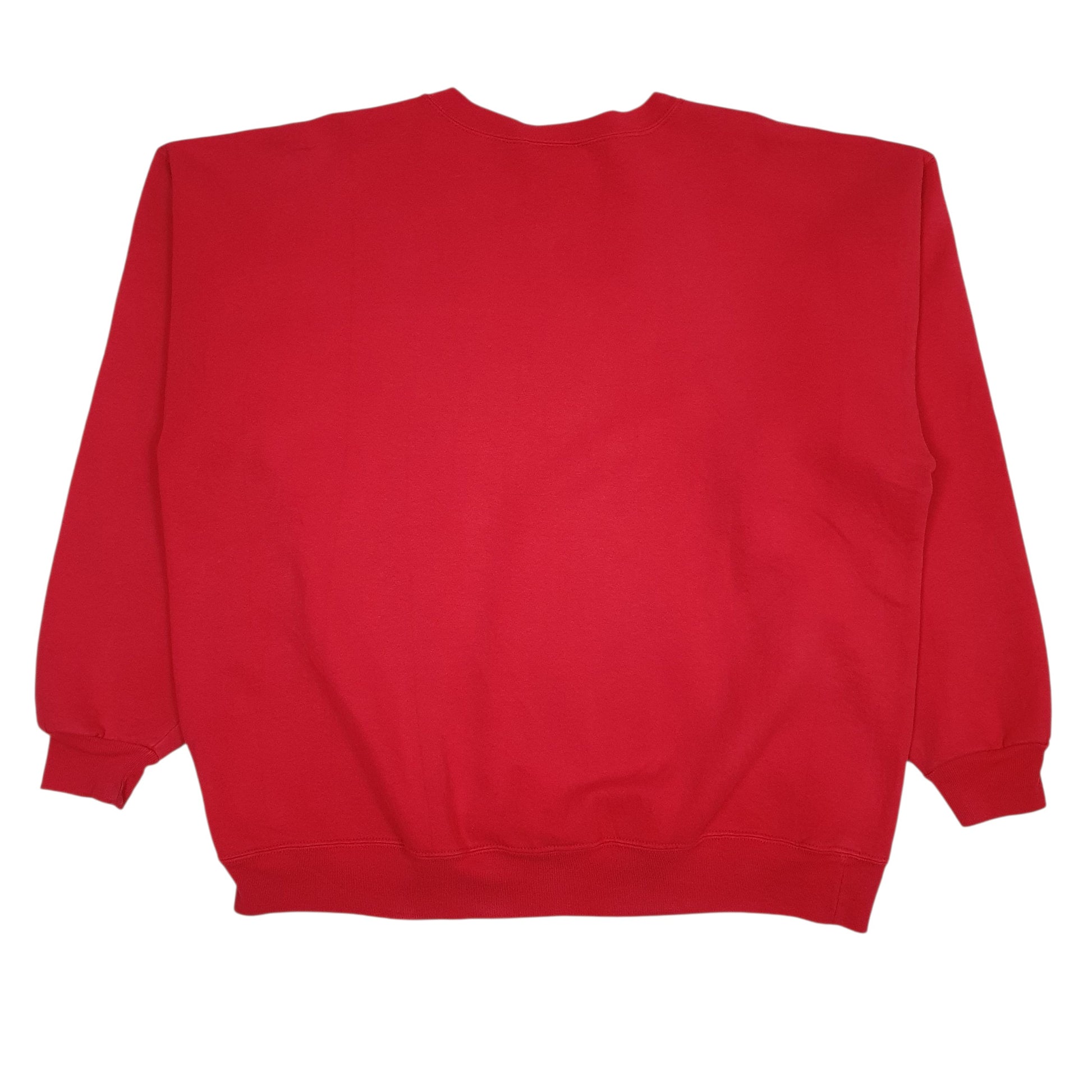 Mens Red Champion  Crewneck Jumper