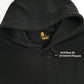 Mens Black Carhartt  Hoodie Jumper