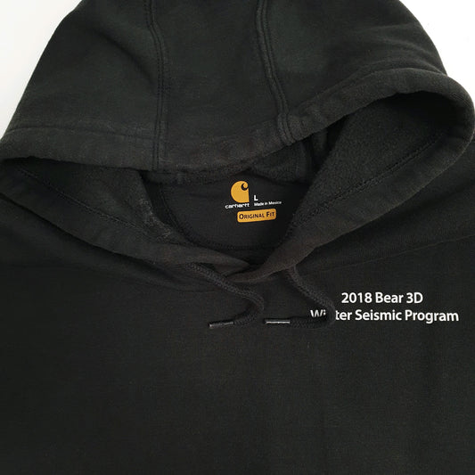 Mens Black Carhartt  Hoodie Jumper