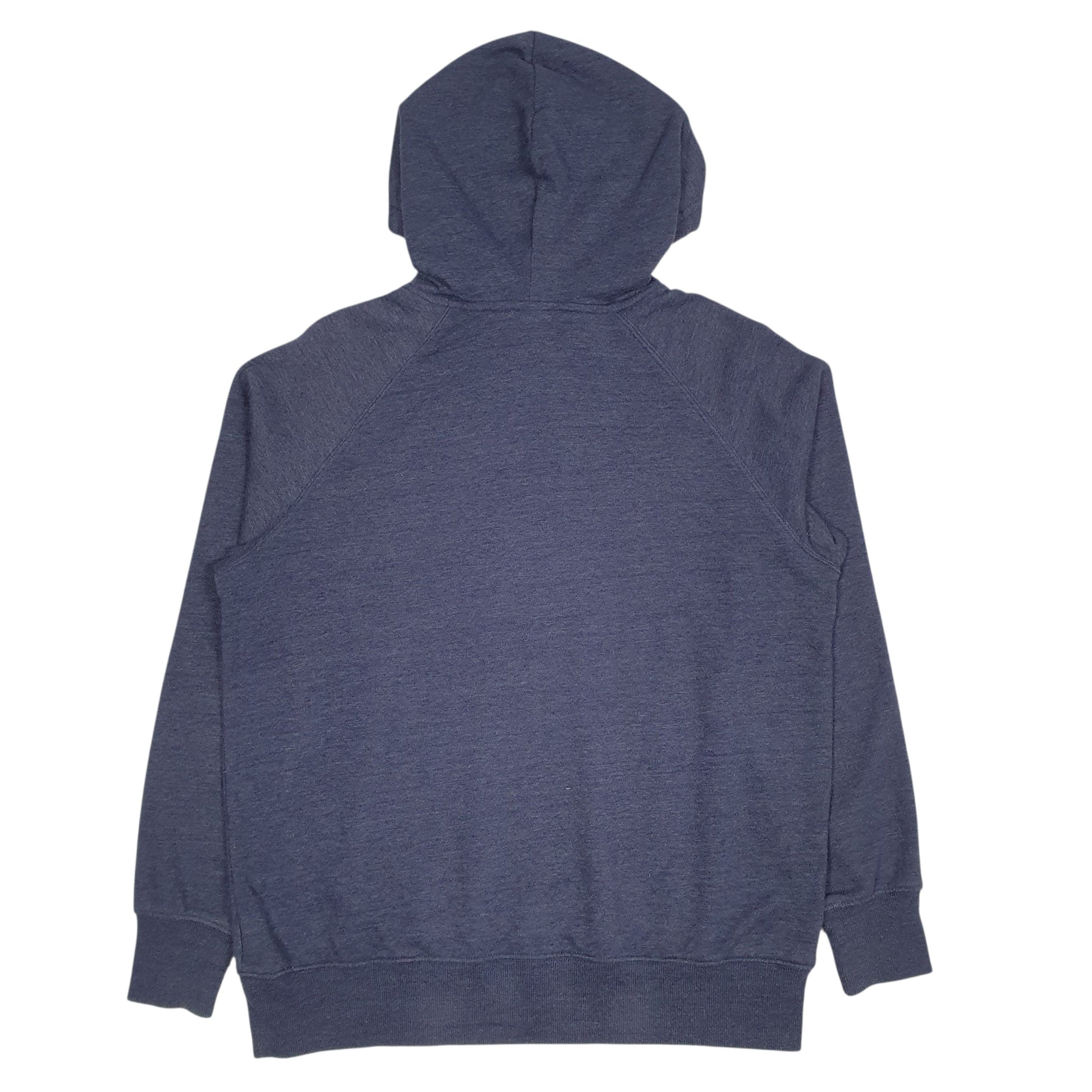 Womens Blue The North Face Spellout Hoodie Jumper