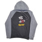 Mens Grey Disney Mickey Mouse Lightweight Hoodie Jumper