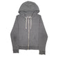 Womens Grey H&M Hoodie Full Zip Jumper
