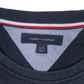 Mens Navy Tommy Hilfiger  Crewneck Jumper